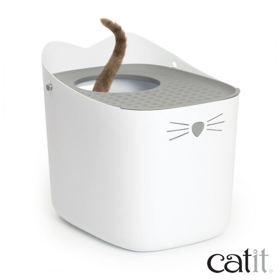 Catit Pixi Arenero Blanco para gatos, , large indicador imagen numero 2