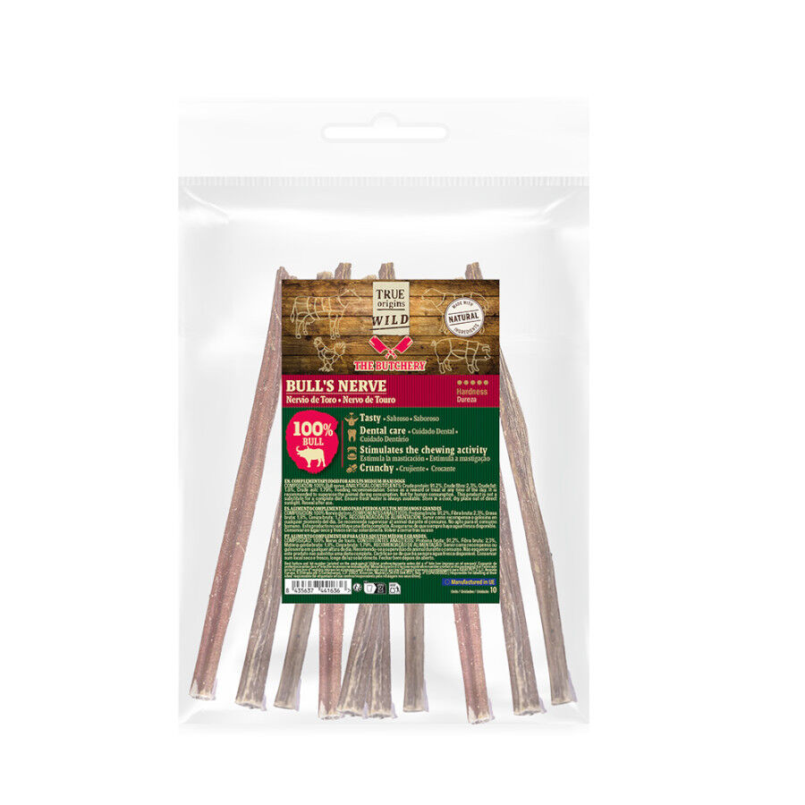 15 cm (10 uds.) True Origins Nervio Toro Snack para perros, , large Imagen numero 2