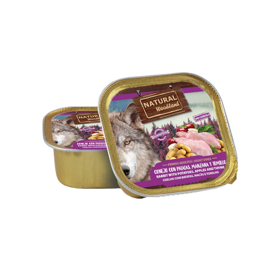 400 g Natural Greatness Conejo con Patatas, Manzana y Tomillo lata para perros, , large Imagen numero 1