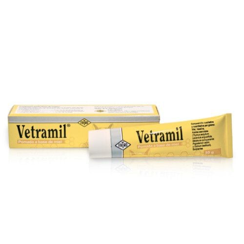 Vetramil pomada cicatrizante a base de miel Imagen numero 1