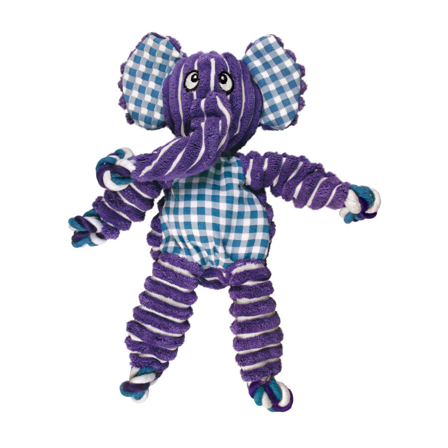 Kong Floppy Knots Elefante juguete para perros