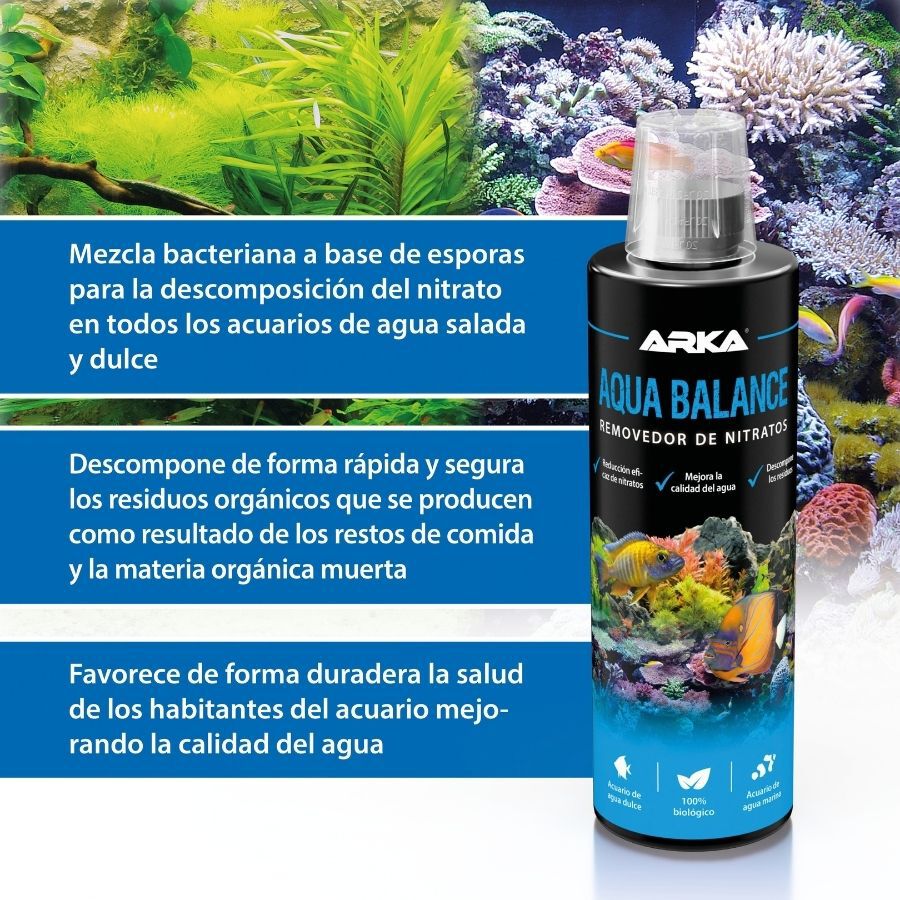 Arka Aqua Balance Removedor de Nitratos para acuarios, , large indicador imagen numero 2