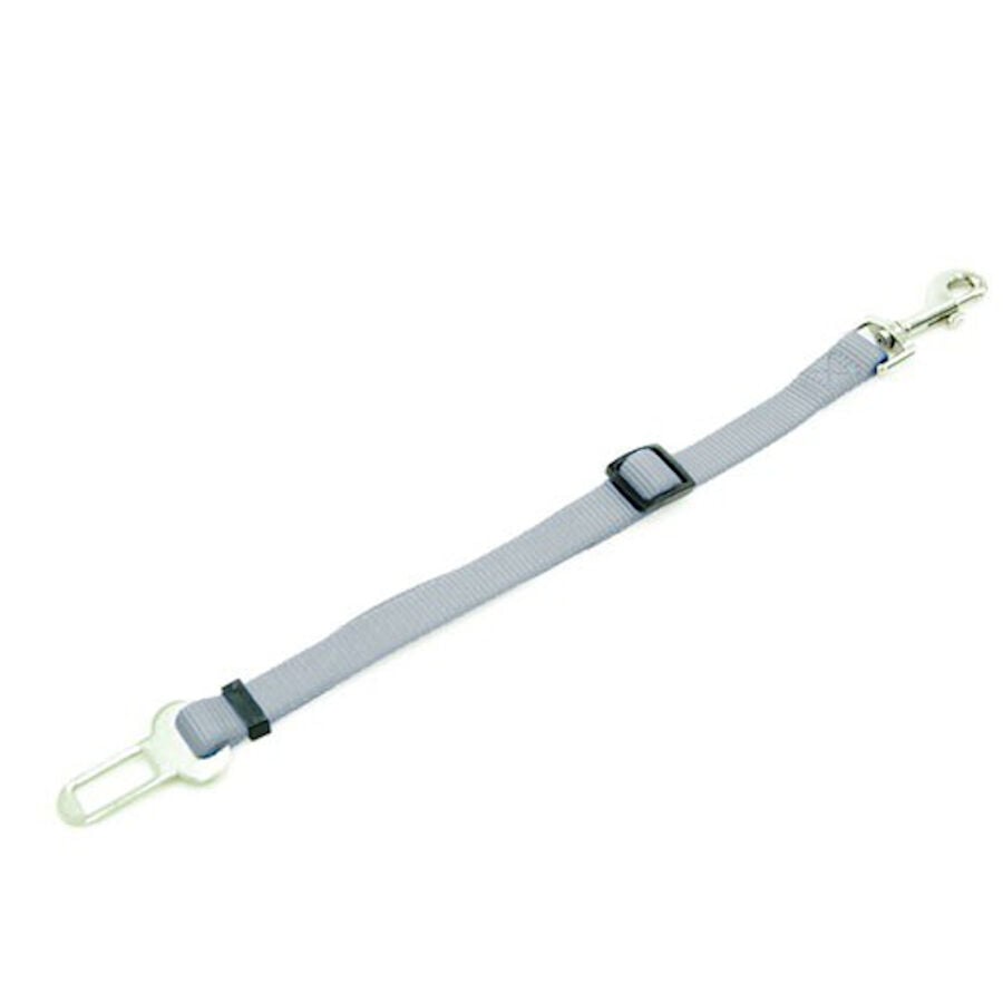 TK-Pet Adaptador de Cintur&oacute;n de seguridad gris para mascotas
