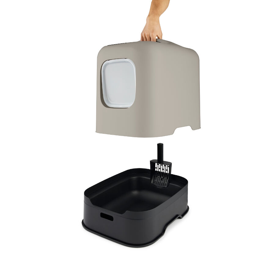 Rotho Biala Eco Arenero Capuccino para gatos, , large Imagen numero 2