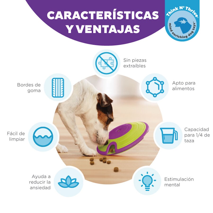 Outward Hound Treat Maze Disco Interactivo para perros, , large Imagen numero 6