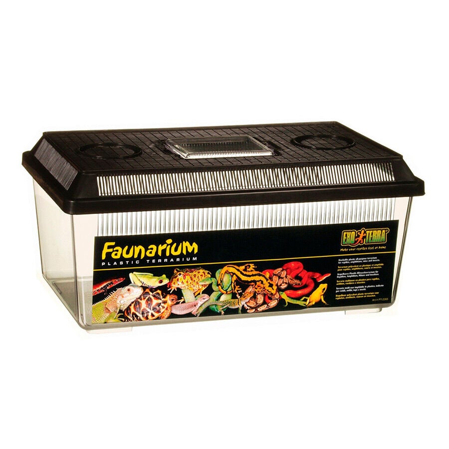 Exo Terra Faunarium Terrario de Pl&aacute;stico para reptiles