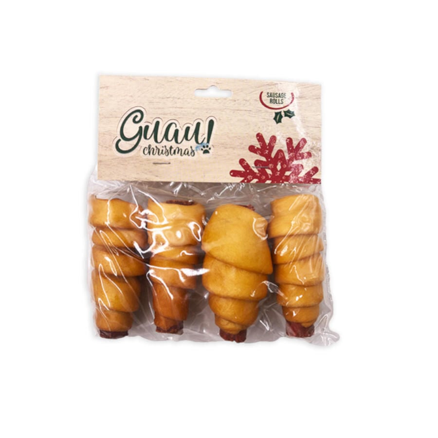 4 uds. Guau Christmas Rollos de Salchicha para perros, , large indicador imagen numero 1