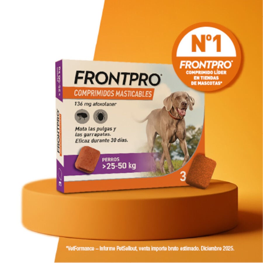 Frontpro Comprimidos Masticables Antiparasitario para perros, , large indicador imagen numero 10