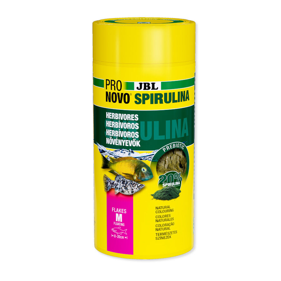 JBL Spirulina Escamas Vegetales para peces algu&iacute;voros, , large indicador imagen numero 1