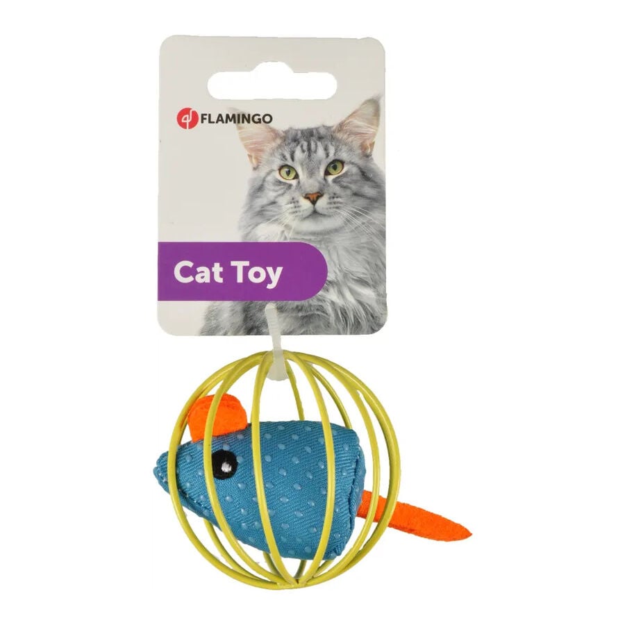 Flamingo Rio Pelota con Rat&oacute;n para gatos, , large Imagen numero 2