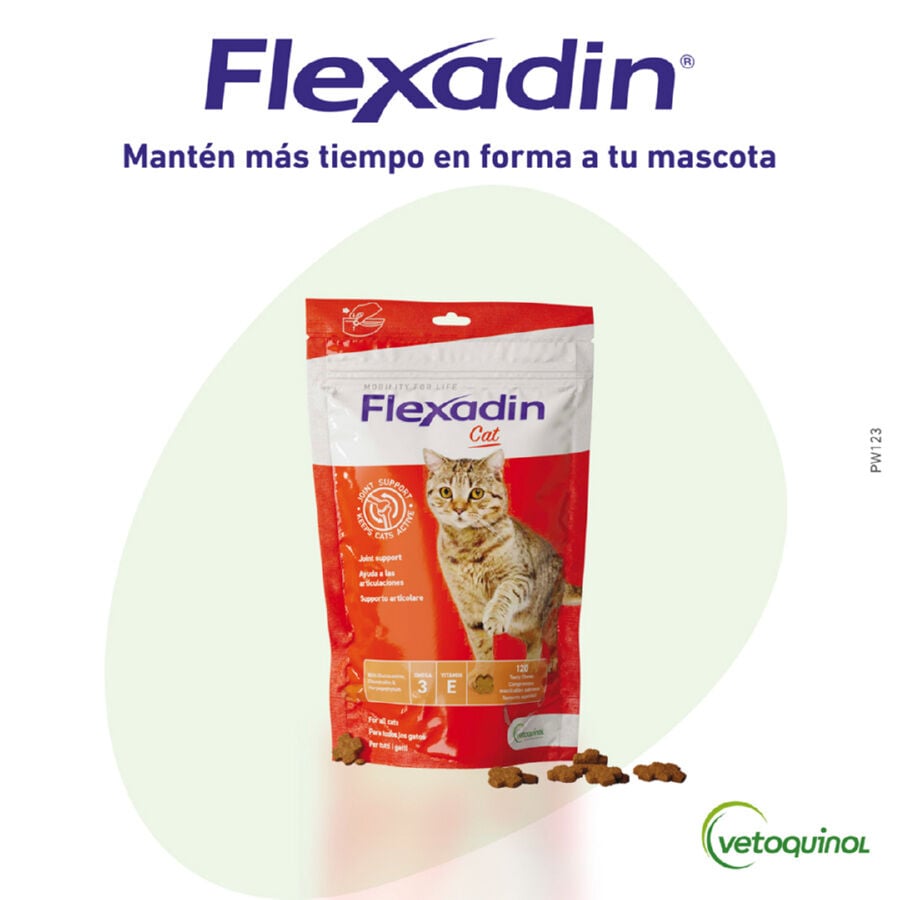 60 comprimidos Vetoquinol Flexadin Adult Condroprotector para gatos, , large Imagen numero 1