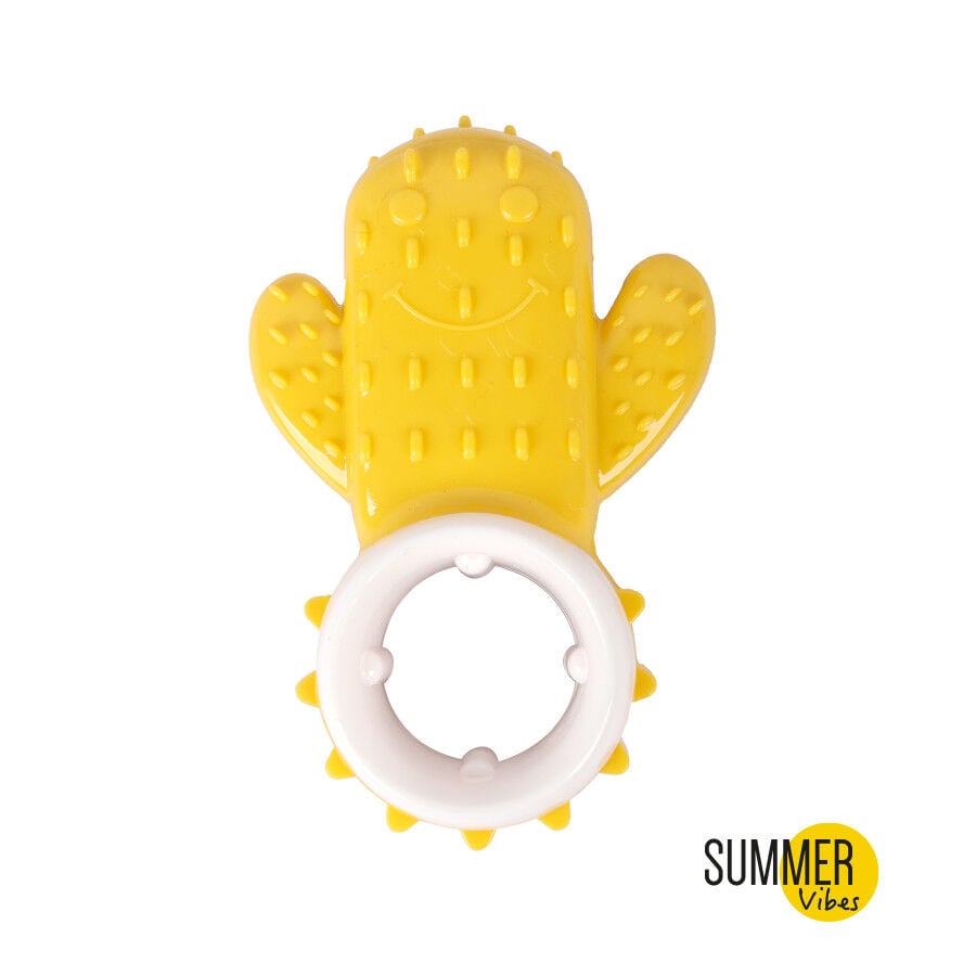 Summer Vibes Mordedor Refrescante cactus amarillo para cachorros, , large Imagen numero 2
