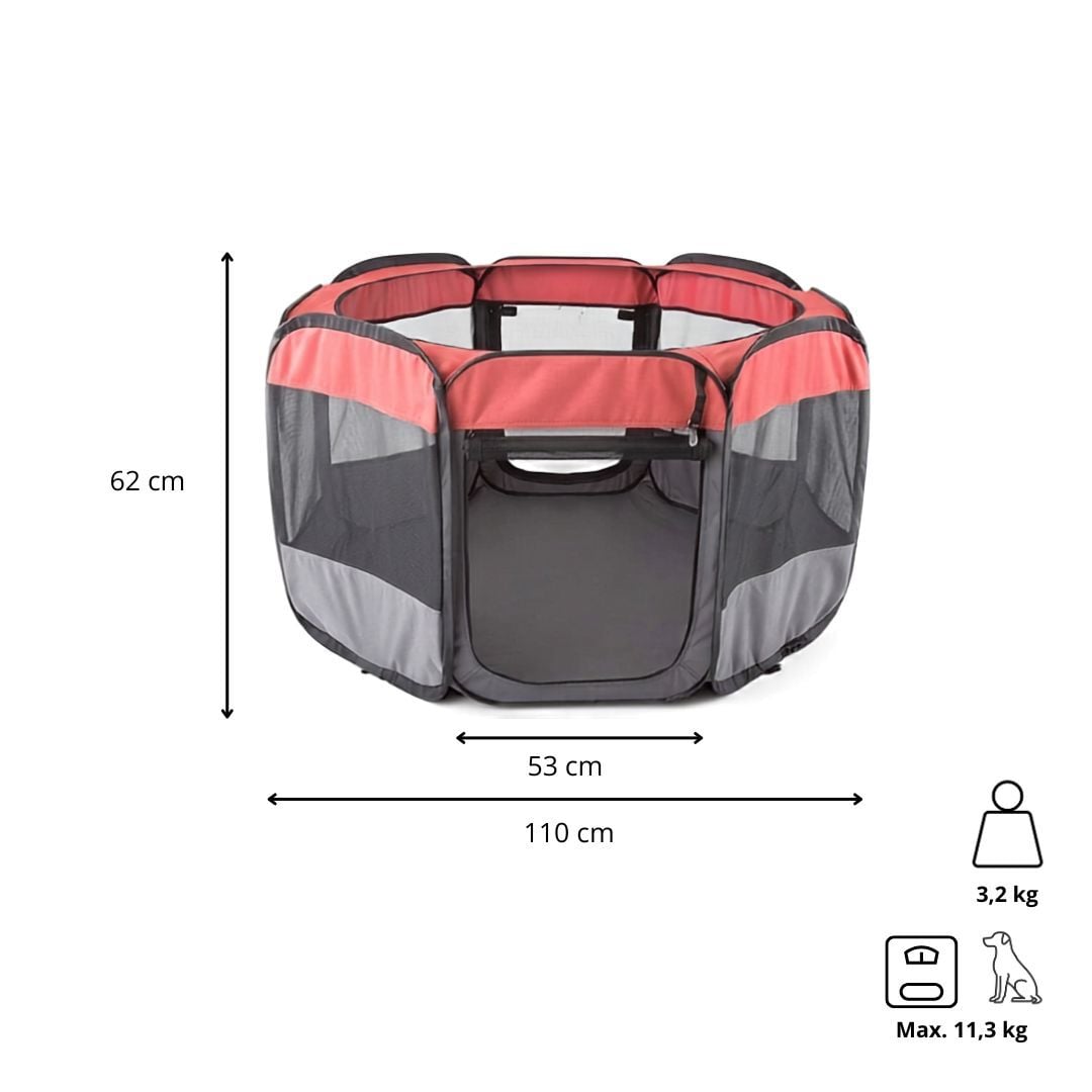 TK-Pet Parque Plegable de Lona para mascotas, , large Imagen numero 4