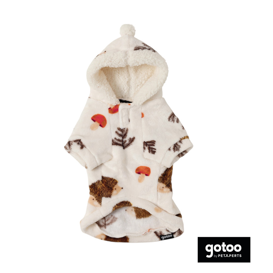 Gotoo Sudadera Forro Polar Estampado Erizo para perros, , large indicador imagen numero 2