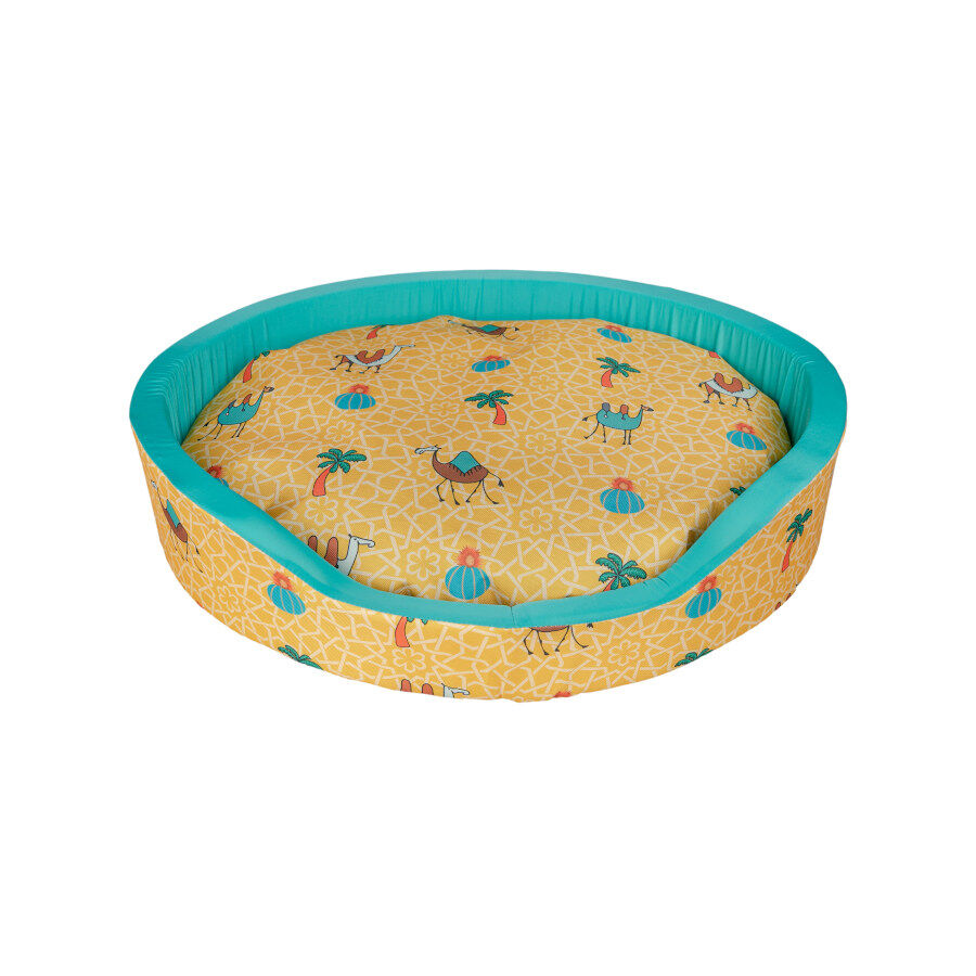 Summer Vibes Camel Fresh Cama refrescante para perros, , large indicador imagen numero 4