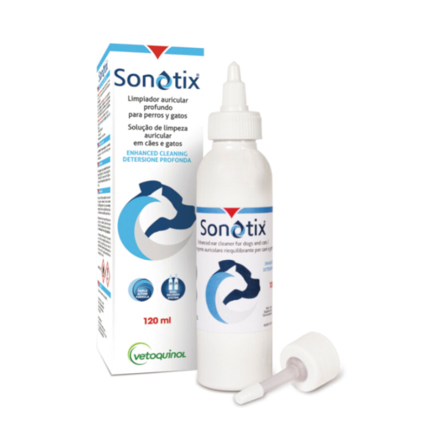 Vetoquinol Sonotix Limpiador de o&iacute;dos para perros y gatos