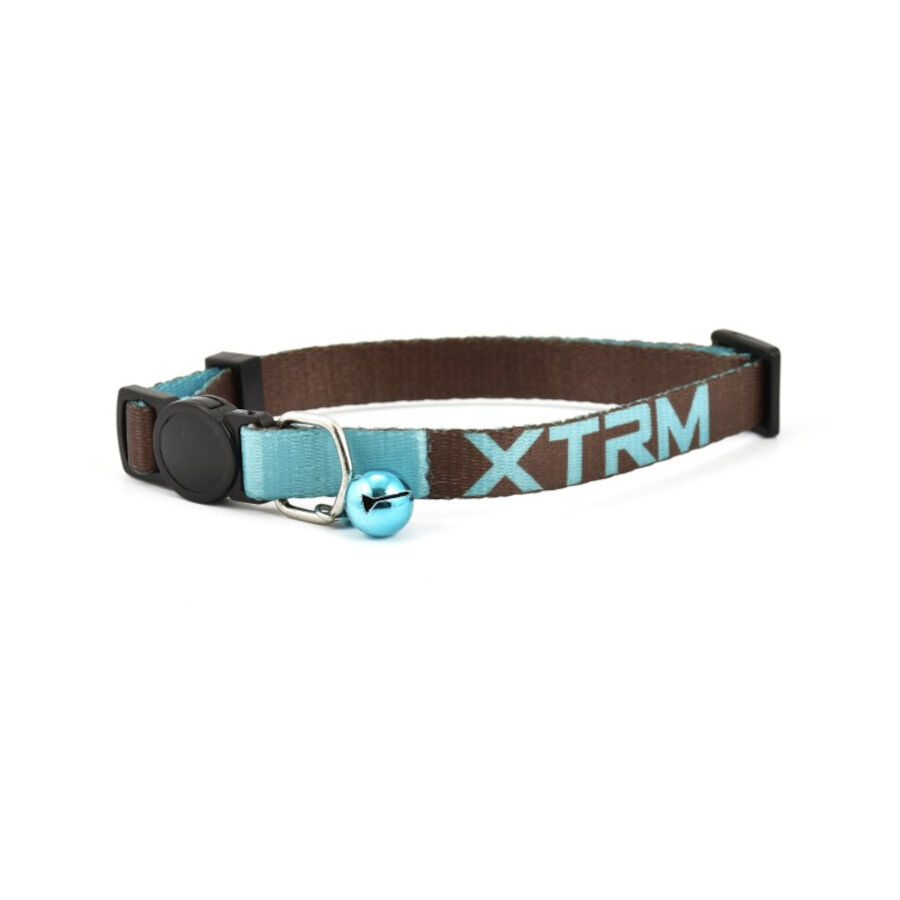 Nayeco X-Trm Neon Flash Marr&oacute;n collar para gatos, , large indicador imagen numero 1