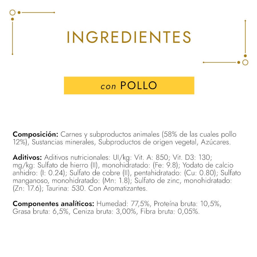 85 g Gourmet Gold Mousse de Pollo lata para gatos, , large indicador imagen numero 5