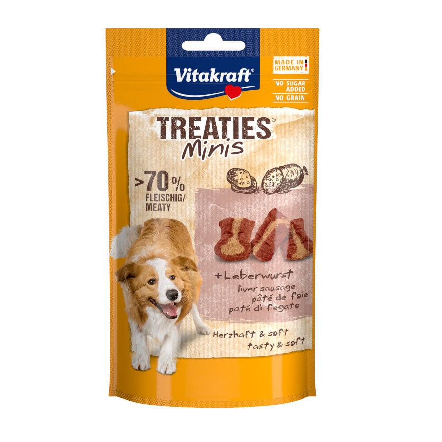 48 g Vitakraft Treaties Mini Pat&eacute; Bocaditos para perros, , large Imagen numero 1