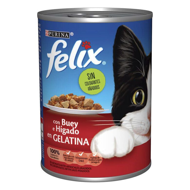 Felix Buey e H&iacute;gado en Gelatina lata