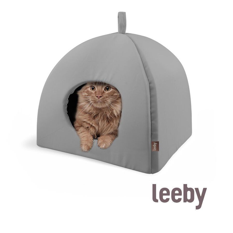 Leeby Igl&uacute; Antideslizante Gris para gatos, , large Imagen numero 2