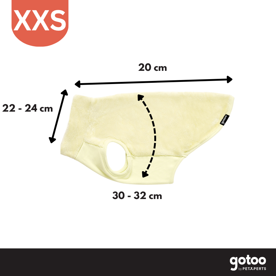 Gotoo Jersey Polar Amarillo para perros, , large indicador imagen numero 4