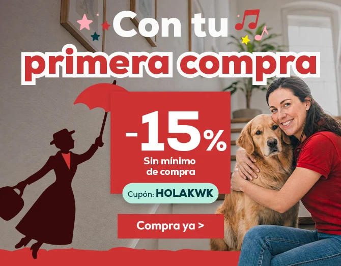 -15% de regalo con tu primera compra