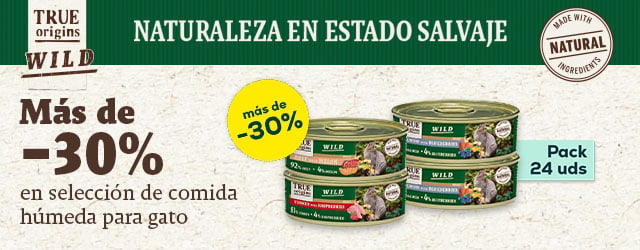 True Origins Wild: -33% en selección de comida húmeda para gato