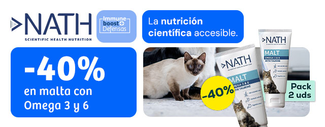 Nath: -40% en selección de packs de snacks para gato 2 x 100g