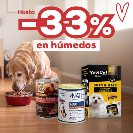 Hasta -33% en selección de packs de comida húmeda