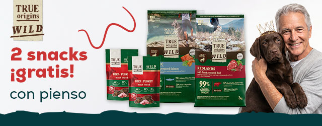 True Origins Wild: Snack de regalo con selección de pienso para perro