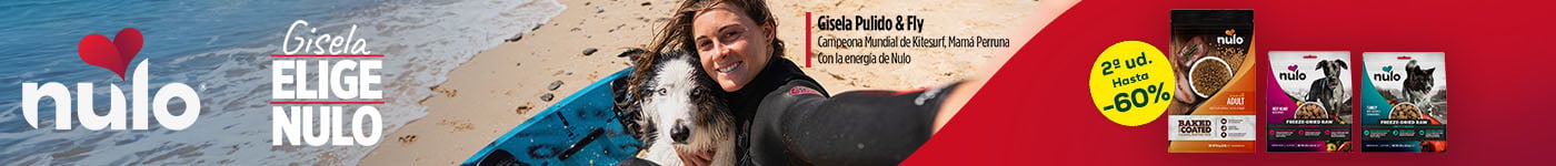 Nulo: -60% en la 2ª unidad en selección de pienso para perro