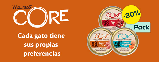 Wellness Core: -20% en la selección de comida húmeda para gato