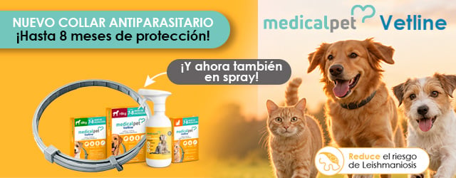 Collar Medicalpet: Descubre el nuevo collar antiparasitario para perros, eficaz contra pulgas, garrapatas y mosquito de la leishmaniosis