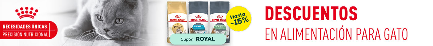 Royal Canin: Hasta -15% en selección de pienso para gato