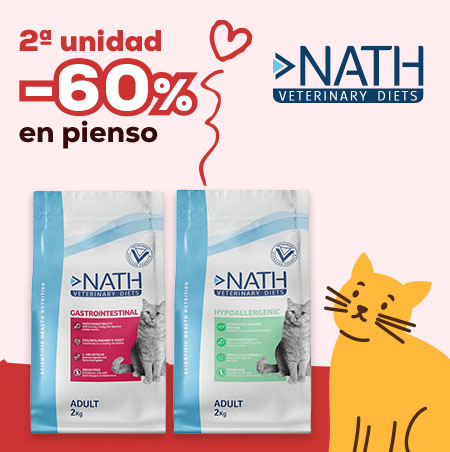 Nath Veterinary Diets: -60% en la 2ª unidad en selección de pienso para gato