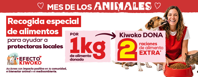 Recogida especial de alimentos para ayudar a protectoras locales